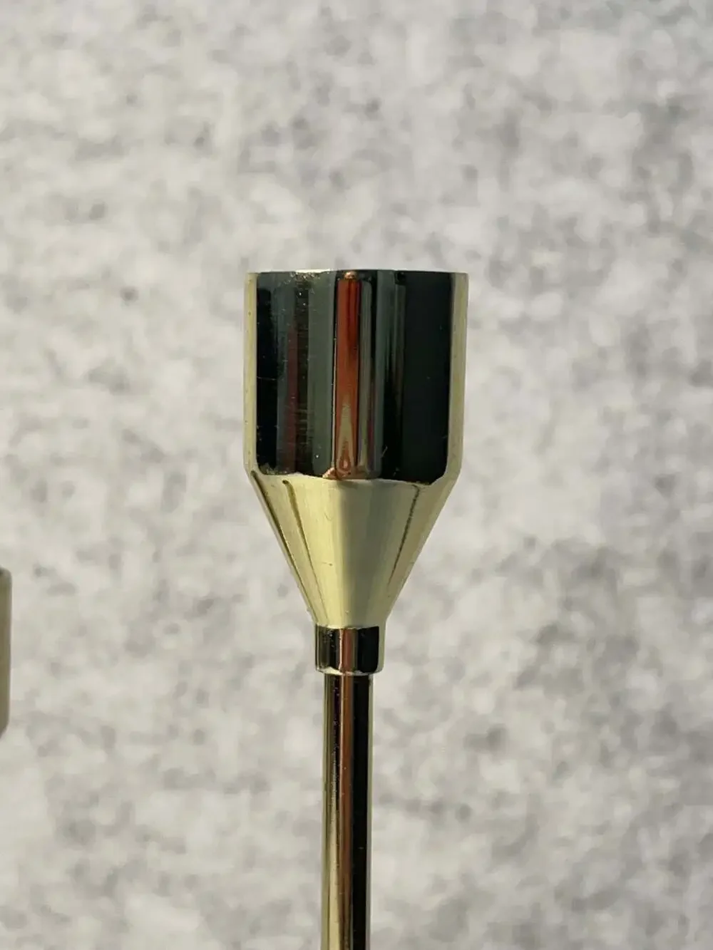 Hobby Lobby Gold Metal Taper Candle Holders Set of 3